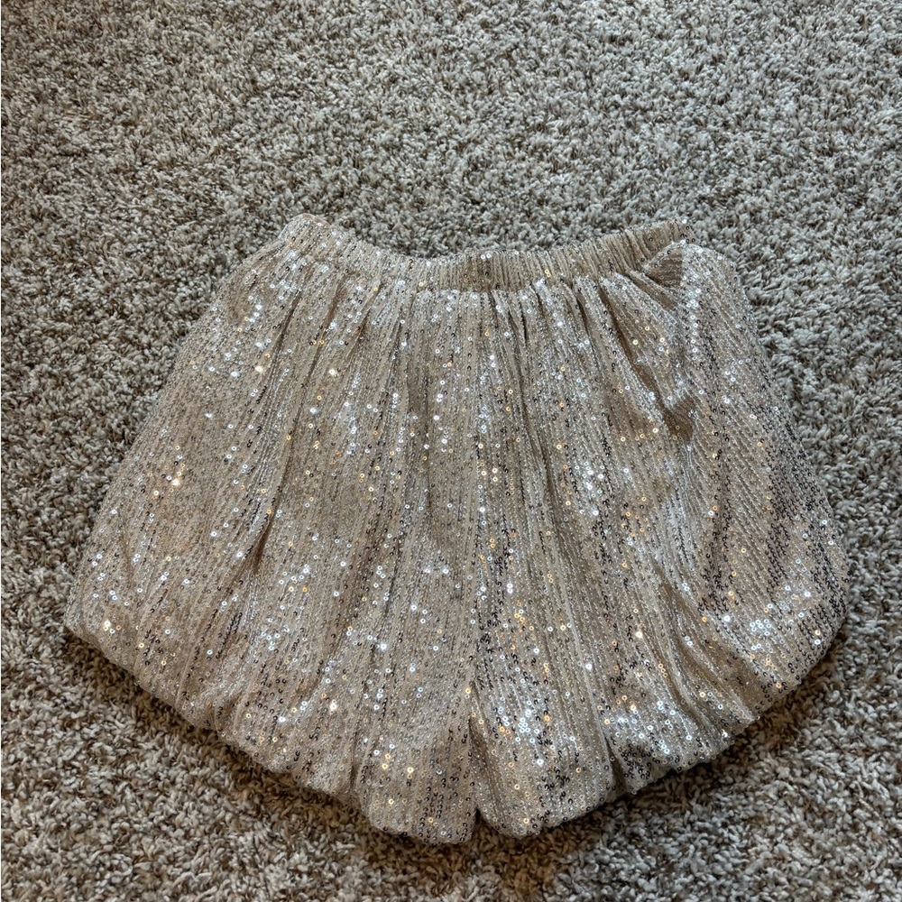 Endless Rose Sequin Bubble Shorts - image 2